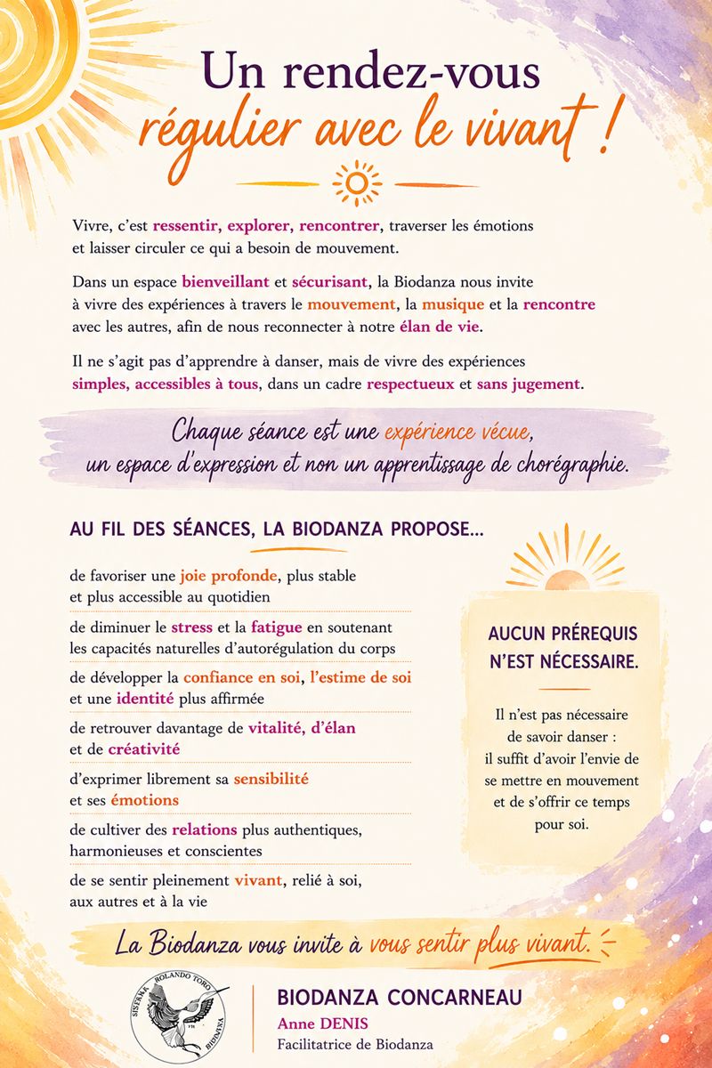 Diapo explicative Biodanza rentrée septembre 2026