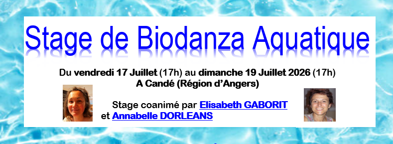 Stage BIODANZA  AQUATIQUE
