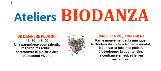 ATELIERS MENSUELS  BIODANZA