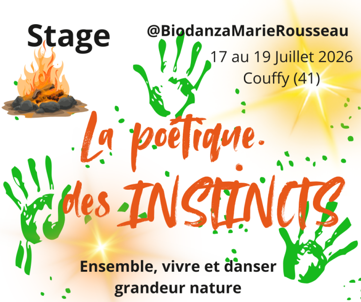 LA POETIQUE DES INSTINCTS - le stage